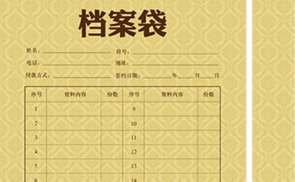 档案袋