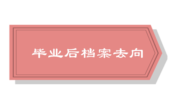 毕业后档案去向