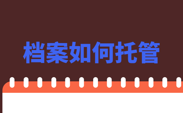 档案托管流程