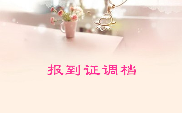 报到证调档