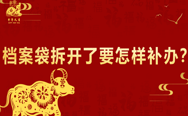 补办档案袋