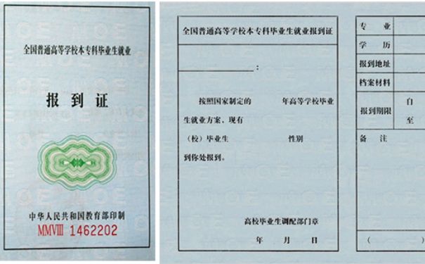 报到证