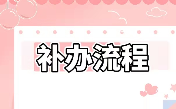 补办流程