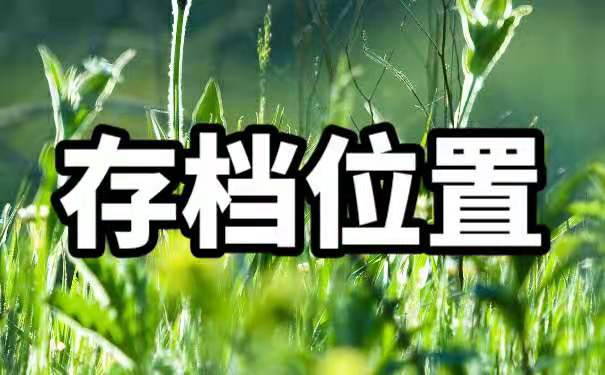 存放位置