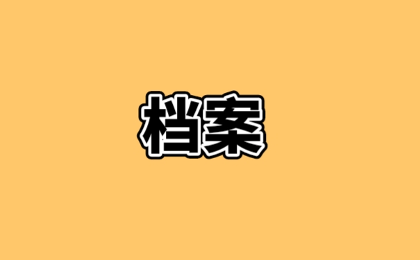 档案