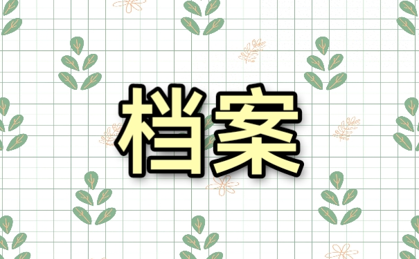 档案