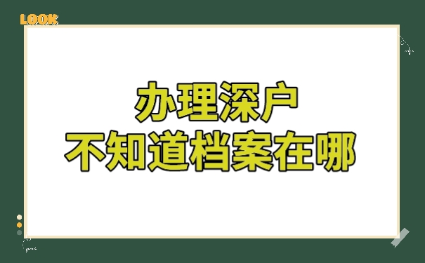 档案
