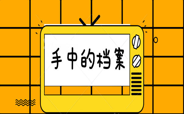 手中的档案