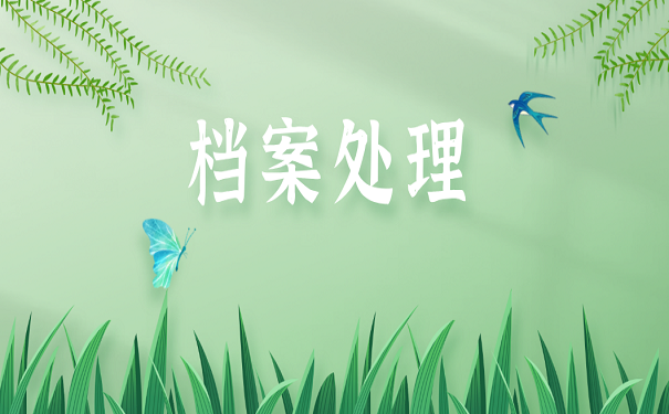档案处理