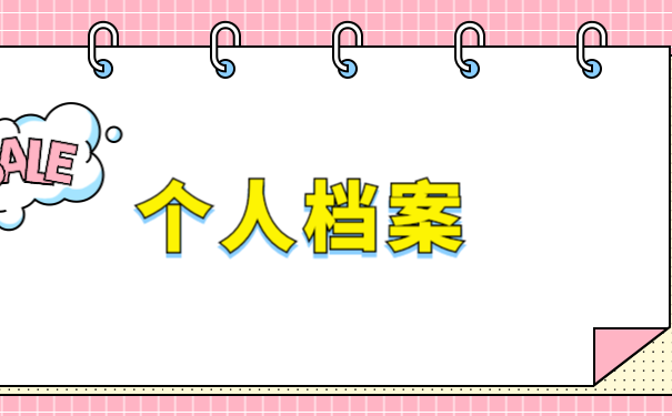 个人档案