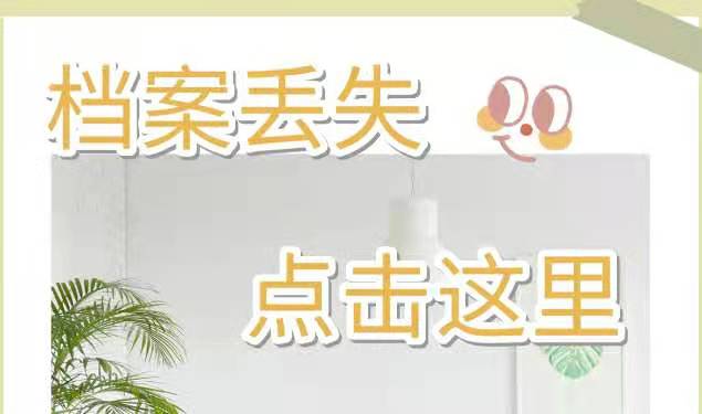 学校的档案丢了怎么办？