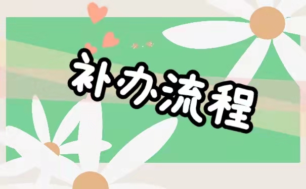 补办流程