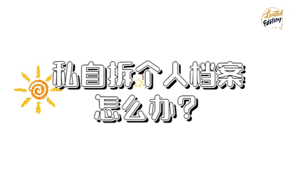 个人档案