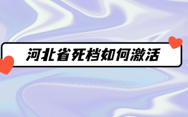 河北省死档