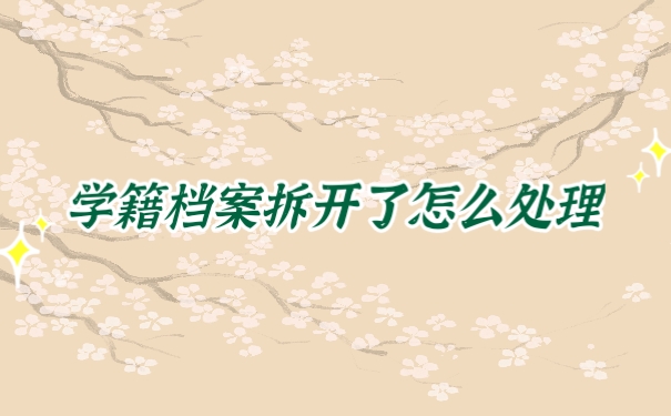 学籍档案