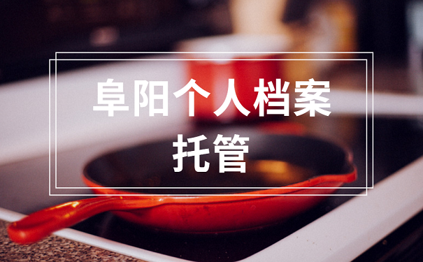 阜阳个人档案托管