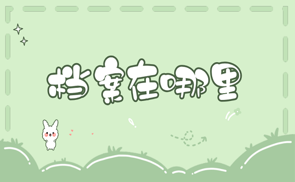 档案在哪里