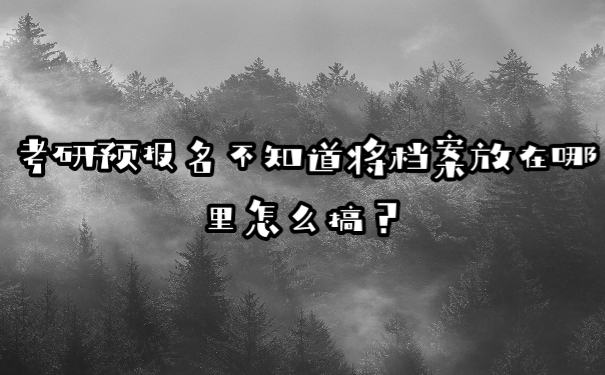 档案