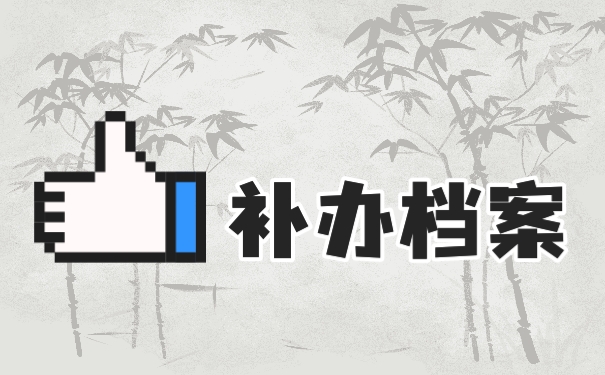 补办档案