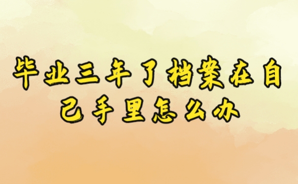 档案在手