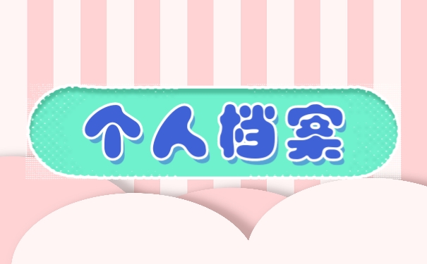 个人档案