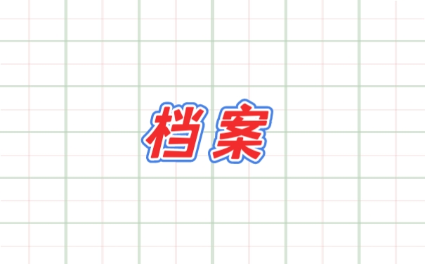 档案