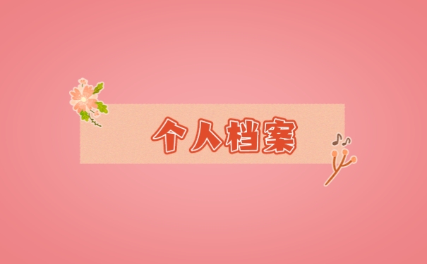个人档案