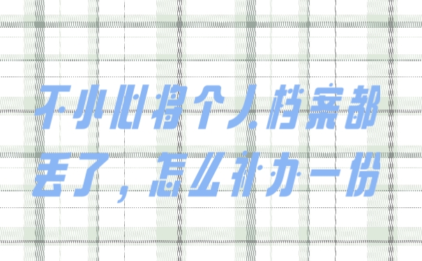 个人档案