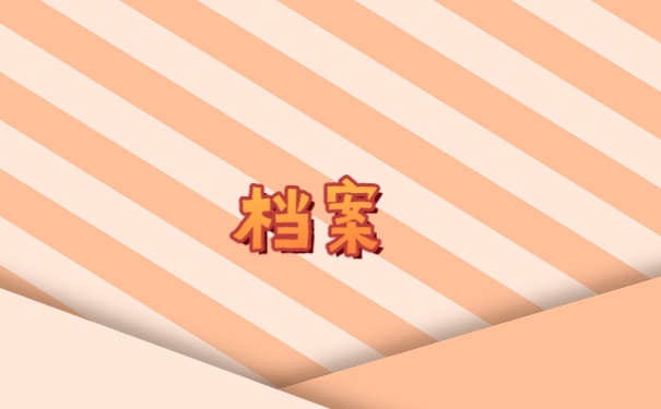 档案