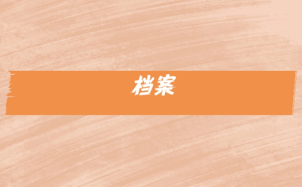 档案