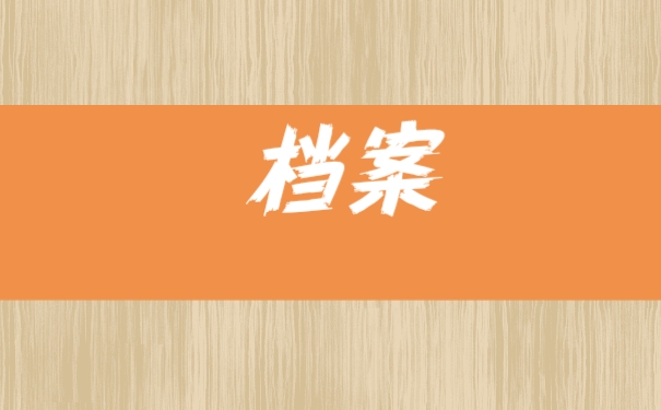 档案