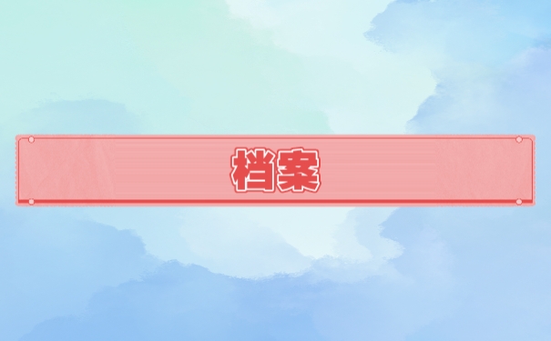 档案