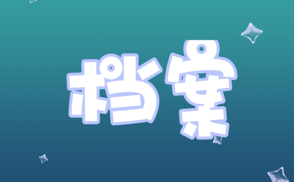 档案