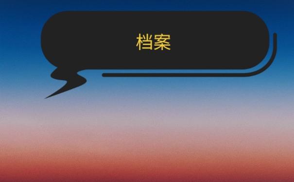档案