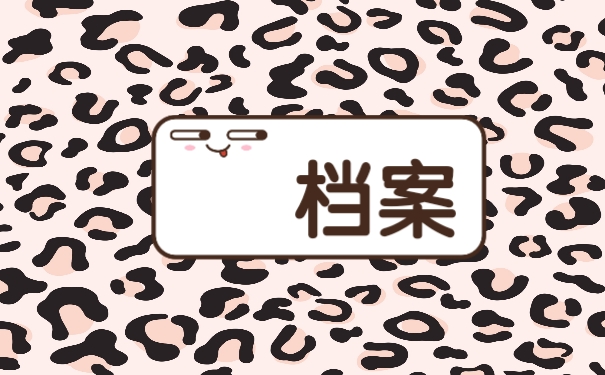 档案