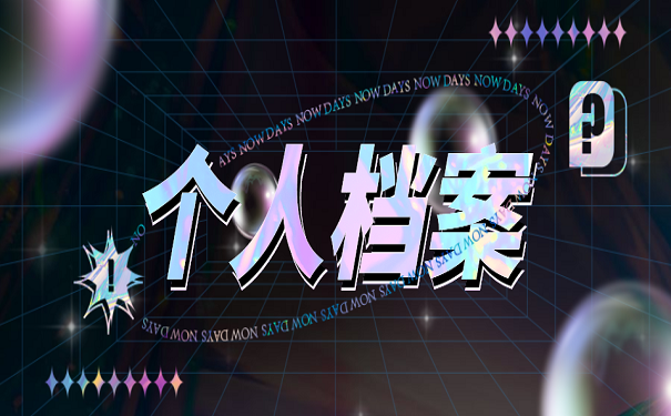 个人档案