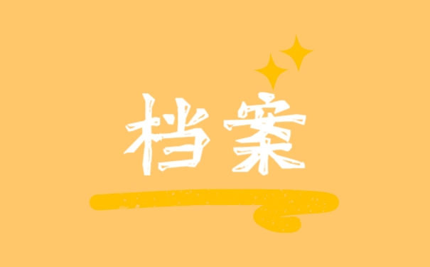 档案