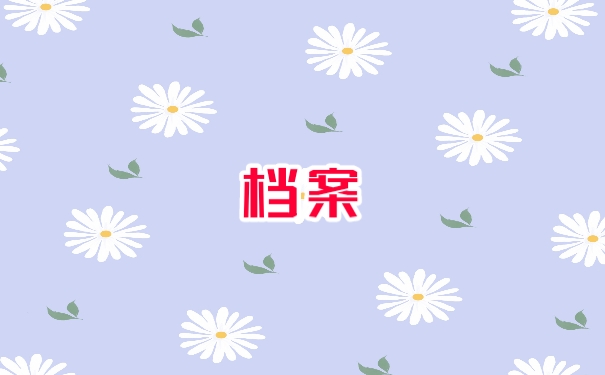 档案