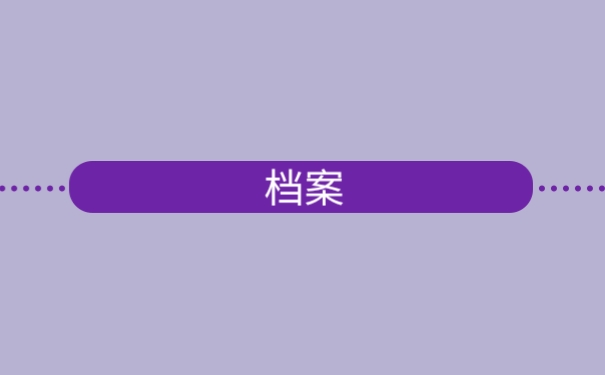 档案