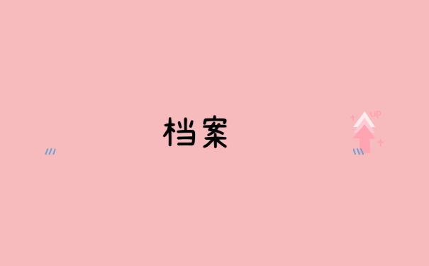 档案