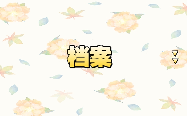 档案