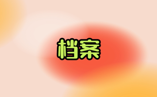 档案