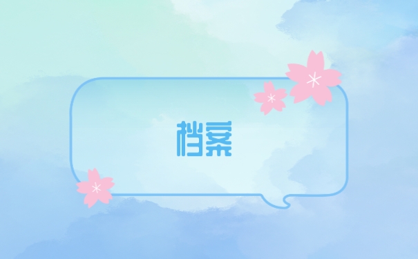 档案