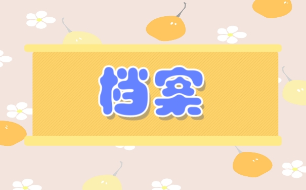 档案