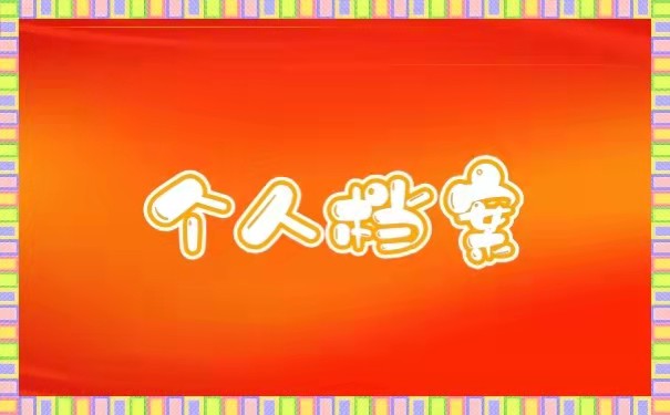 个人档案