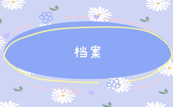 档案