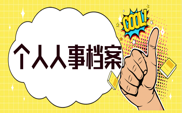 个人人事档案