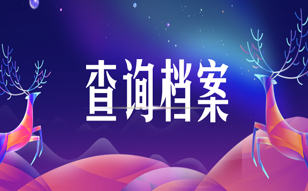 查询档案
