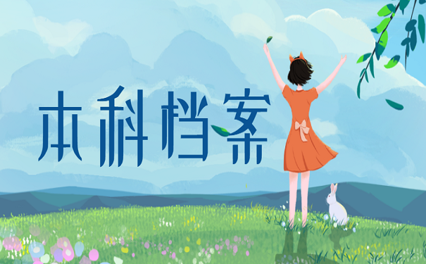 本科档案