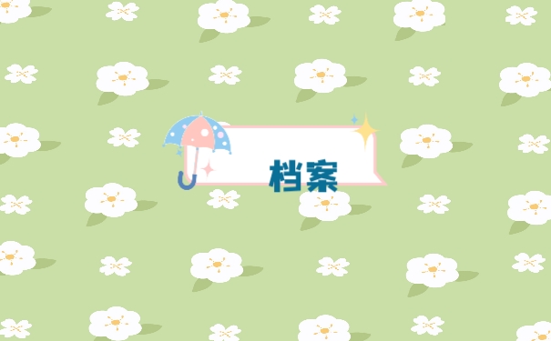 档案
